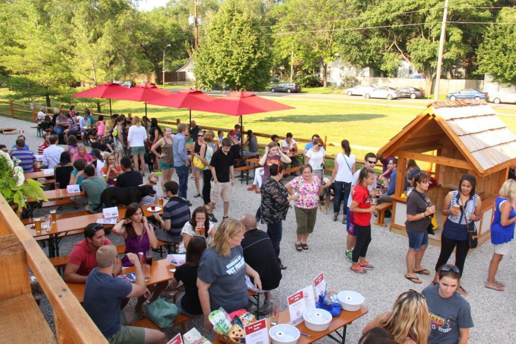 Dog-friendly brewery training for calm patio manners in Kansas City